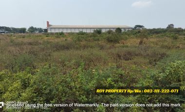 Disewakan Tanah Open Yard di Marunda 4.9 Ha Kawasan Pergudangan Dekat Pintu Tol Tarumajaya Marunda
