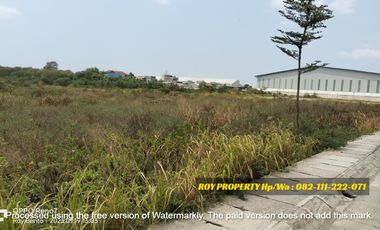 Disewakan Tanah Open Yard di Marunda 4.9 Ha Kawasan Pergudangan Dekat Pintu Tol Tarumajaya Marunda