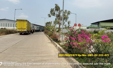 Disewakan Tanah Open Yard di Marunda 4.9 Ha Kawasan Pergudangan Dekat Pintu Tol Tarumajaya Marunda