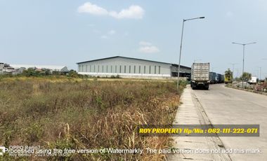 Disewakan Tanah Open Yard di Marunda 4.9 Ha Kawasan Pergudangan Dekat Pintu Tol Tarumajaya Marunda