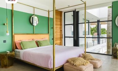 FOR SALE LUXURY VILLA WIITH SWIMMING POOL AND BEAUTIFUL GARDEN AT CANGGU