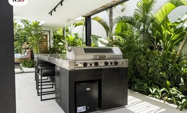 FOR SALE LUXURY VILLA WIITH SWIMMING POOL AND BEAUTIFUL GARDEN AT CANGGU