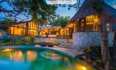 FOR SALE VILLA WITH BEAUTY SWIMMING POOL AND JUNGLE VIEW AT SUKAWATI