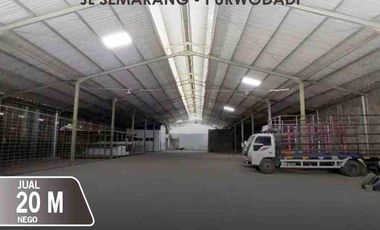 Gudang dijual di Jagalan, Mranggen, Demak, Jawa Tengah