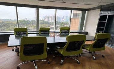 Dijual Office Space 218 m² Menara Sudirman – Semi Furnish, Dekat SCBD & MRT, View FX & GBK!