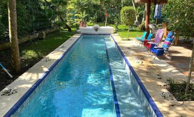 4-Bedroom Villa with Cenote & Pool for Rent in Club Real Playacar – Long-Term Rental