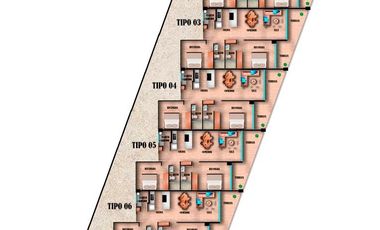 DEPARTAMENTO A PIE DE PLAYA EN TORAM CLUB DE PLAYA