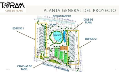 DEPARTAMENTO A PIE DE PLAYA EN TORAM CLUB DE PLAYA