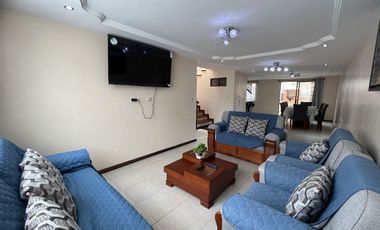 RENTO CASA AMOBLADA SERCOR RACAR PLAZA CUENCA