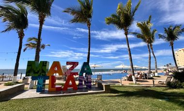 DEPARTAMENTO A PIE DE PLAYA PARK ROYAL MAZATLAN SINALOA