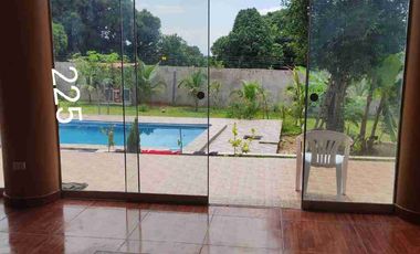 Vendo o Alquilo Casa con piscina 3,000 m2  Tarapoto