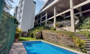 Departamento con alberca en Renta en Ahuatlan, Cuernavaca Morelos.