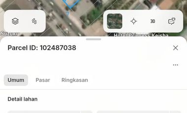 Land 1840 m2 for Sale – Teuku Umar Barat, Denpasar