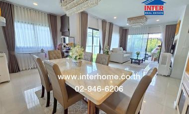 2-storey detached house, 50.8 sq m., Britannia Bangna Suvarnabhumi Village (Km. 26), Wat Bang Bo Road (Bangna-Trad Km. 26), Bang Bo-Khlong Dan Road, B