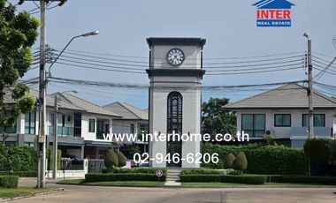 2-storey detached house, 50.8 sq m., Britannia Bangna Suvarnabhumi Village (Km. 26), Wat Bang Bo Road (Bangna-Trad Km. 26), Bang Bo-Khlong Dan Road, B