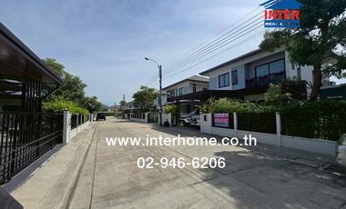 2-storey detached house, 50.8 sq m., Britannia Bangna Suvarnabhumi Village (Km. 26), Wat Bang Bo Road (Bangna-Trad Km. 26), Bang Bo-Khlong Dan Road, B