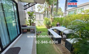 2-storey detached house, 50.8 sq m., Britannia Bangna Suvarnabhumi Village (Km. 26), Wat Bang Bo Road (Bangna-Trad Km. 26), Bang Bo-Khlong Dan Road, B