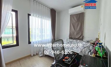 2-storey detached house, 50.8 sq m., Britannia Bangna Suvarnabhumi Village (Km. 26), Wat Bang Bo Road (Bangna-Trad Km. 26), Bang Bo-Khlong Dan Road, B