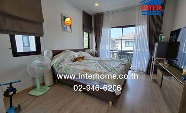 2-storey detached house, 50.8 sq m., Britannia Bangna Suvarnabhumi Village (Km. 26), Wat Bang Bo Road (Bangna-Trad Km. 26), Bang Bo-Khlong Dan Road, B