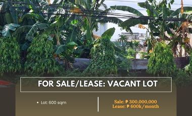 Lot for rent in Estrella Avenue, San Antonio, District I, Makati, Southern Manila District