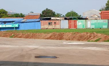 Disewa Lahan 1.014 m2 siap pakai, Murah di dekat rest area KM19B Tol Cikampek Tambun.