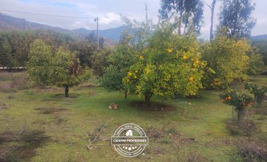 VENDE GRAN PARCELA PLANA EN LOS BOSQUES DE MIRAFLORES-CURACAVÍ