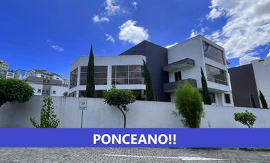 ESPECTACULAR CASA DE VENTA EN BALCÓN DEL NORTE PONCEANO QUITO!! CC EL CONDADO!!