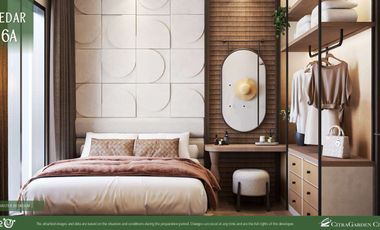 Citra 8 - The Forestine. Rumah di kawasan hijau Jakarta Barat. Dekat bandara. Free PPN