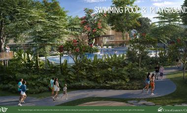 Citra 8 - The Forestine. Rumah di kawasan hijau Jakarta Barat. Dekat bandara. Free PPN