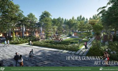 Citra 8 - The Forestine. Rumah di kawasan hijau Jakarta Barat. Dekat bandara. Free PPN