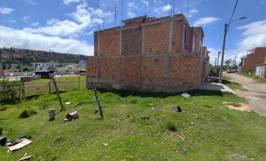 LOTE EN  VENTA SECTOR SAN LUIS TUNJA