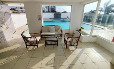 🏢 OFERTA VENDO PENTHOUSE VISTA Y SALIDA AL MAR - DOS DORMITORIOS  - PISO 9 (Tonsupa – Club Resort Pacífico – Playa Ancha.)