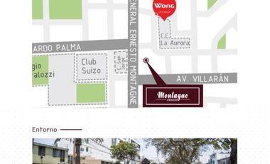 Departamento moderno en venta. La Aurora, Miraflores. 3 dormitorios + 3 estacionamientos