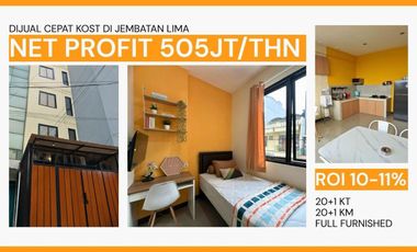 Tempat Kos Full Terisi 20 Kamar Di Jembatan Lima Jakarta Barat