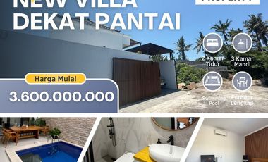 DIJUAL BRAND NEW VILLA LANTAI 1 LOKASI GIANYAR