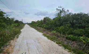 Tanah 30x100, jl. Riau Baru , cocok untuk Bengel Alat Berat.