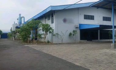 Dijual Gudang Zona Merah Industri Lokasi Klaten Luas 1,9 Ha