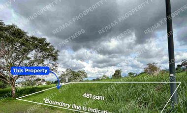 481 SQM RESIDENTIAL LOT IN NUVALI