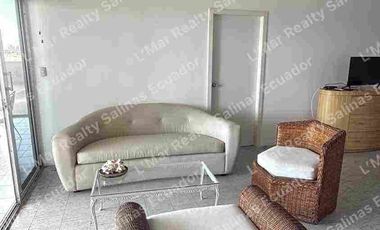 Venta o alquiler de departamento en Chipipe frente al mar