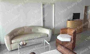 Venta o alquiler de departamento en Chipipe frente al mar