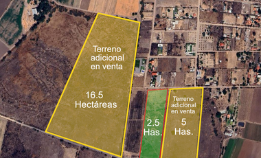 Terreno en Venta – 1.25 Hectáreas hacia Santa Ana del Conde León, Gto.