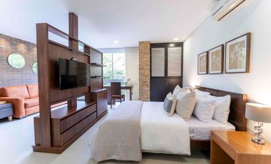 RENTO APARTAMENTO AMOBLADO EN EL POBLADO