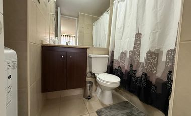 DEPTO. FULL AMOBLADO EDIFICIO PARQUE ALAMEDA