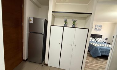 DEPTO. FULL AMOBLADO EDIFICIO PARQUE ALAMEDA