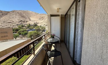 DEPTO. FULL AMOBLADO EDIFICIO PARQUE ALAMEDA