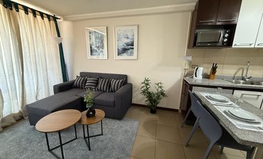 DEPTO. FULL AMOBLADO EDIFICIO PARQUE ALAMEDA