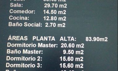 VENTA DE CASA DE 2 PISOS – BALCONES DE TACHINA, ESMERALDAS