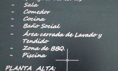 VENTA DE CASA DE 2 PISOS – BALCONES DE TACHINA, ESMERALDAS