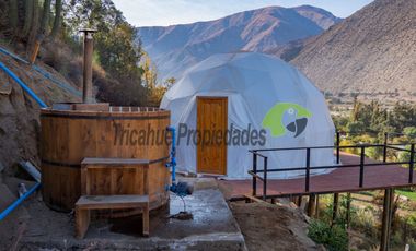 Venta de terreno con Domos turísticos. Diaguitas, Valle del Elqui. $85 millones