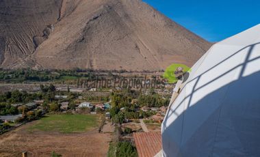 Venta de terreno con Domos turísticos. Diaguitas, Valle del Elqui. $85 millones